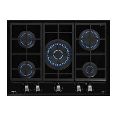 TEKA GZC75330 XBN NIGHT RIVER BLACK Газовая варочная панель