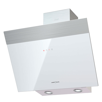KRONA KRISTEN 600 WHITE/INOX S Вытяжка пристенная