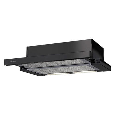 KRONA KAMILLA 600 BLACK (2 мотора) Вытяжка встраиваемая
