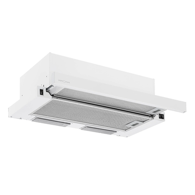 KRONA VENDY 600 WHITE (1 мотор) Вытяжка встраиваемая