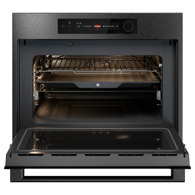 ASKO OCM64BSH Компактный духовой шкаф, Black Steel