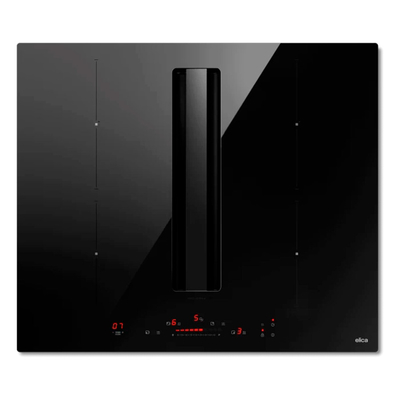 ELICA NIKOLATESLA  ALPHA B BL/A/60 Индукционная панель конфорок со встроенной вытяжкой