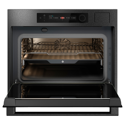 ASKO OCS64BSH Компактный духовой шкаф, Black Steel