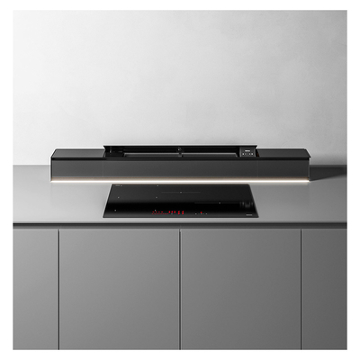 FALMEC MONOLITH 90 VETRO NERO, черный, Вытяжка в столешницу