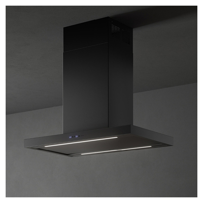 FALMEC PLANE ISOLA BLACK NRS 90 (PLUS), черный Вытяжка островная