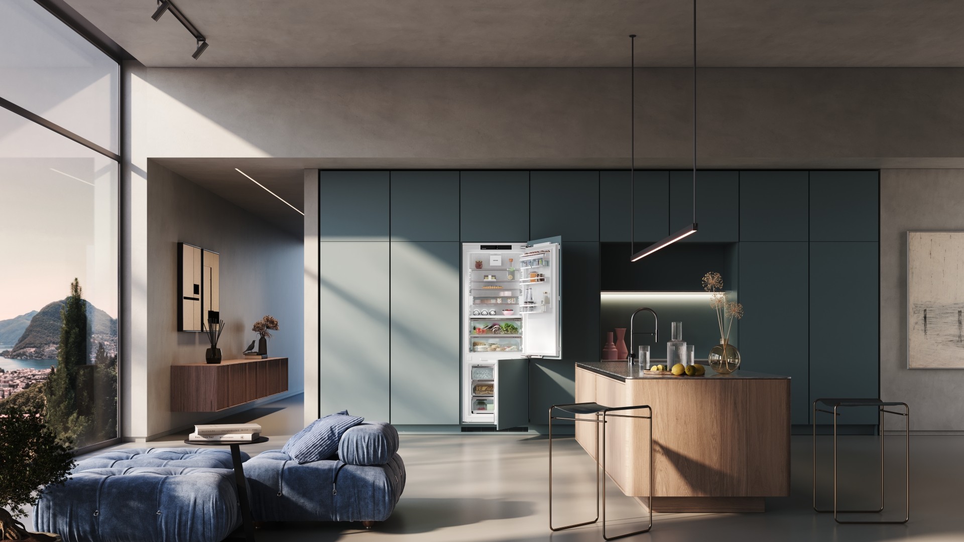 Liebherr XL и XXL в интерьере кухни