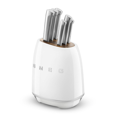 SMEG KBSF02WH Набор ножей, белый