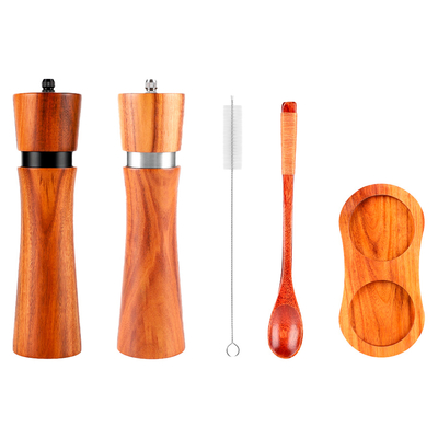 OMOIKIRI GR-02-SET Набор мельниц для специй на подставке